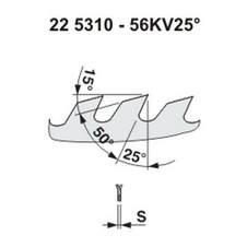 Pilový kotouč 400 x 3 x 30  - 56Z, PILANA 5310 HSS - 08432_01.jpg