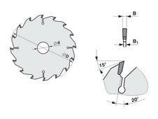 Pilový kotouč 250 x 3,2 x 30 - 20FZ, PILANA 5380-40 FZ - 02319_01.jpg