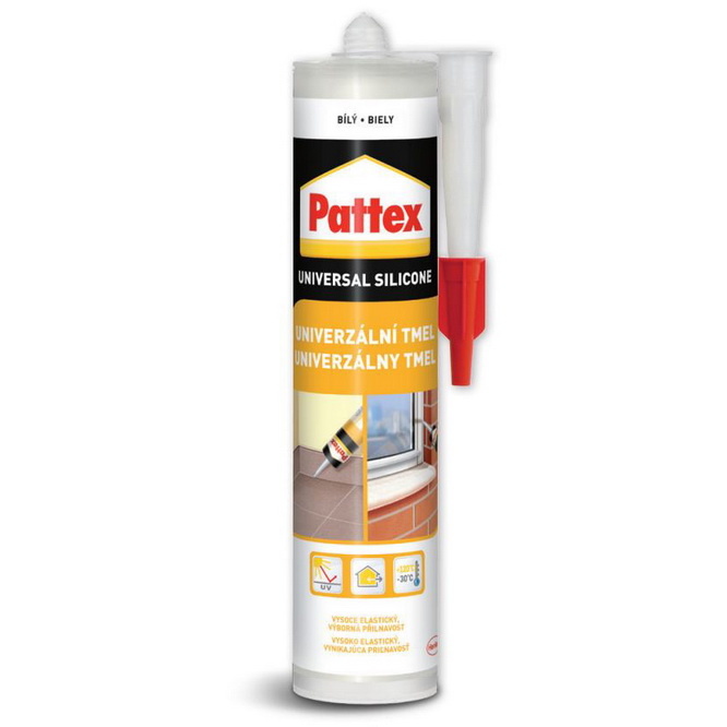 Pattex univerzální silikon - bílý 280 ml - 1885625.jpg