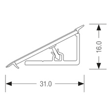 TĚSNÍCÍ LIŠTA K214 (8326) RS Light Tivolii 4200 - tlk214rskr4200_03.jpg