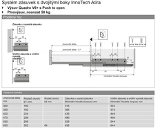 Plnovýsuv Quadro V6+ s Push to open 50kg 470mm - 9143510_3.jpg