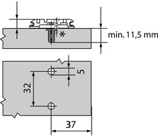 CLIP podložka 0mm excentr Expando - 174h7100e_1.jpg