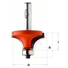 CMT Fréza zaoblovací vydutá D 22,2 x 12,7 x 8 mm - R 4,75 s ložiskem - 06425_01.jpg