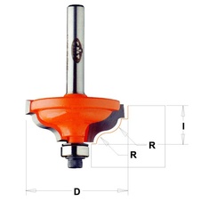 CMT Fréza profilová D 34,2 x 13 x 8 mm s ložiskem - R 3,6/4,8 - 06308_01.jpg