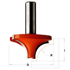 CMT Fréza zaoblovací vydutá D 19 x 12 x 8 mm - R 4 - 06294_01.jpg