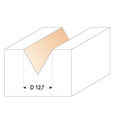 CMT Fréza na V drážku 60° D 12,7 x 11 x 8 mm - 03698_02.jpg