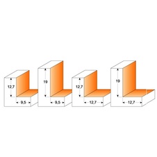 CMT Fréza falcovací D 34,9 x 12,7 x 8 mm s ložiskem - 02601_02.jpg