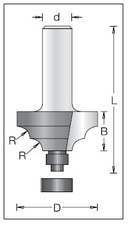 DIMAR Fréza profilová D 34,9 x 17 x 8 mm - R 5,5 s ložiskem - 02445_01.jpg