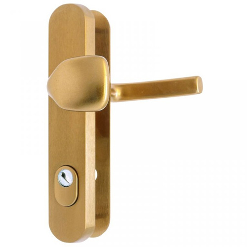 Bezpečnostní kování Ovale 72 klika koule s překrytkou zlatá F4 - 16229.jpg