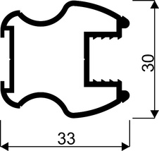 SEVROLL Madlo GEMINI 2,7m - olivové - 01411_1.jpg