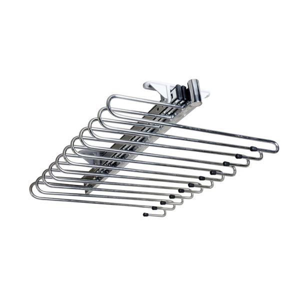 Výsuvný držák na kalhoty 11 ramen 470 x 335 x 105 mm chrom pravý - 7104583.jpg