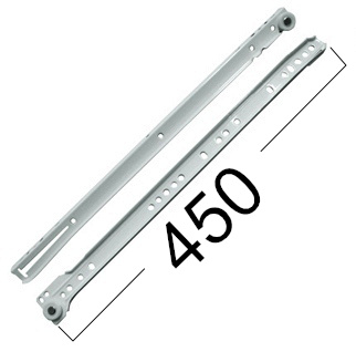 Výsuv rolničkový 450mm - bílý - 710489.jpg