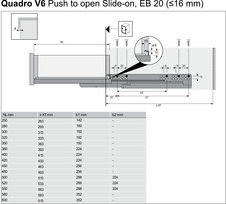 Quadro V6 Push to open plnovýsuv 520mm 30kg - 9135994_3.jpg