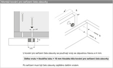 Kování pro seřízení čela zásuvky - 71833_1.jpg