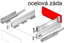 Ocelová záda Atira/ InnoTech V144 mm šíře korpusu 600 mm bílá - 9194471_1.jpg