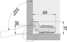 Závěs GTV hydraulický 110° vložený - klipový Prestige - 7104506_1.jpg