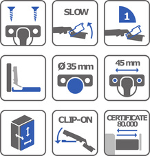 Závěs GTV hydraulický 110° vložený - klipový Prestige - 7104506_2.jpg