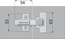 Závěs GTV hydraulický 90° slepý úhel - klipový Prestige - 7104478_2.jpg