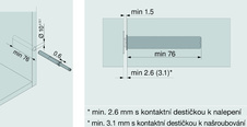 TIP-ON prodloužená délka s magnetem šedá - 956a1004wa_1.jpg