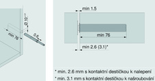 TIP-ON prodloužená déka s magnetem černá - 956a1004ts_1.jpg