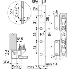 AVENTOS HL/HK/HS top - Sada čel. kování pro ALU rámečky NI - 20s4200a_1.jpg