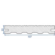 Terafest Prkno 137 Classic FOREST Eben 22x137x4000mm - 31466_01.jpg