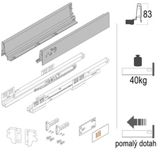 Modern Box Square nízký 84 mm - 550 mm šedý 40 kg - 7121205_1.jpg