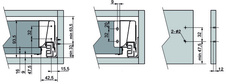 Modern Box Square nízký 84 mm - 550 mm šedý 40 kg - 7121205_2.jpg