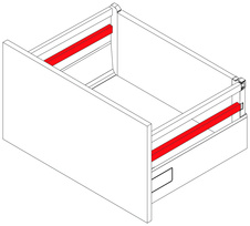 Reling bílý 500 mm Modern Box Square - 7231321_1.jpg