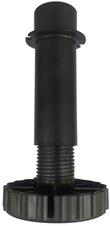 Seřiditelná soklová nožička KORREKT 70 mm - plast černý 450 kg - 44748_1.jpg