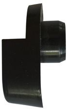 Podpěra šatní tyče oválná - plast černý - 00393-cerna_1.jpg