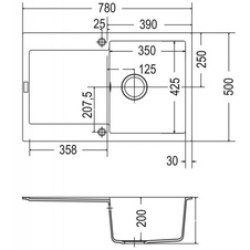 Kuchyňský dřez MRG 611 bílá led - 8611293_01.jpg