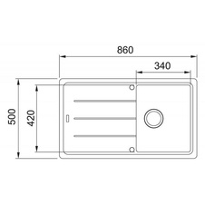 Kuchyňský dřez BFG 611-86 bílá led - 8601221_01.jpg