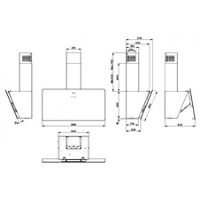 Odsavač/ digestoř komínový VERTICAL EVO FPJ 915 V BK A černý - 861153_02.jpg