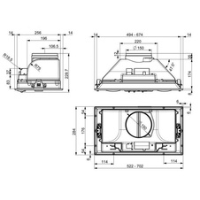 Odsavač/ digestoř vestavný BOX CAPPA FBI 722 XS 72,2 cm - 860578_02.jpg