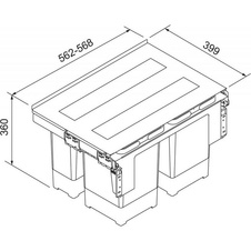 Odpadkový koš Garbo 60-3 1x 18l + 1x 12l + 1x 8l - 861066_01.jpg