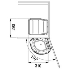 Odpadkový koš Mini 1x 17,5l černý - 860407_03.jpg