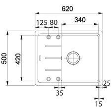 Kuchyňský dřez BFG 611-62 bílá led - 894351_01.jpg