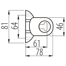 Kravatník výsuvný sklopný 450 mm - plast/hliník - 7104553_04.jpg