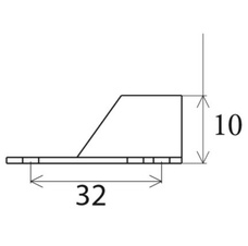 Držák šatní tyče oválné 30 x 15 mm - nikl - 7104318_03.jpg