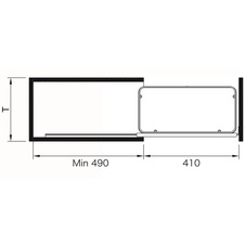 Plnovýsuvný dvojkoš ELEGANCE boční, plná dna BÍLÁ s tlumeným dovřením levý 340 x 470 x 570 (korpus 400mm) - 1002819001_03.jpg