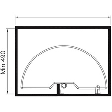 Karusel 180°, 740 x 400 x 570-710 mm, plná dna - 1002805001_01.jpg