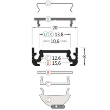 Lišta pro LED WIRELI 11 naložená - 2bm - 3202103120_01.jpg