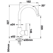 Baterie MIDA Silgranit aluminium - 519416_01.jpg