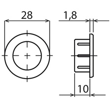 Rozeta designová BURG - nikl - 710215_01.jpg