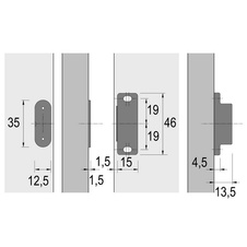 Magnet m71 / gp1 4 kg - hnědý - 13140_01.jpg
