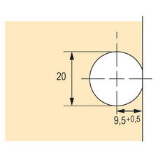 Excentrické spojovací kování  VB 35 M/19 mm černé - 79643_01.jpg