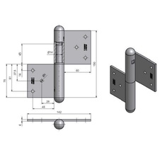 Závěs vratový 150 mm levý - 01284_01.jpg