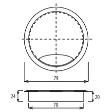 Průchodka na kabely plastová prům.70mm - hnědá - 00400-hneda_01.jpg