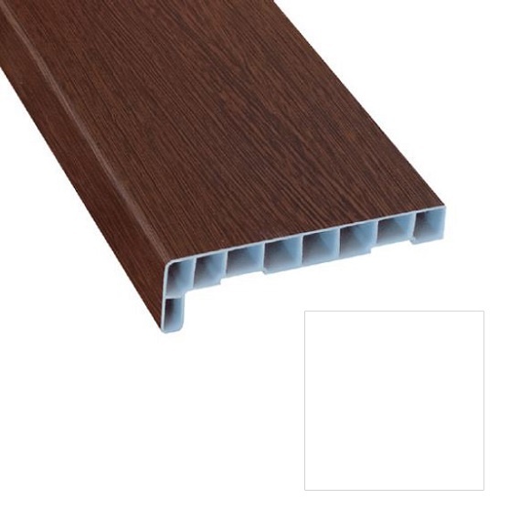 Parapet vnitřní  plastový, hloubka  - 605mm - bílý - 98807.jpg